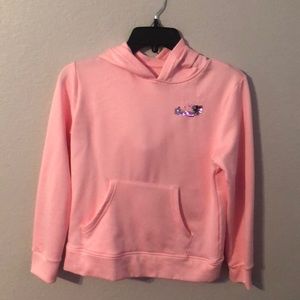 Pink hoodie with comfort